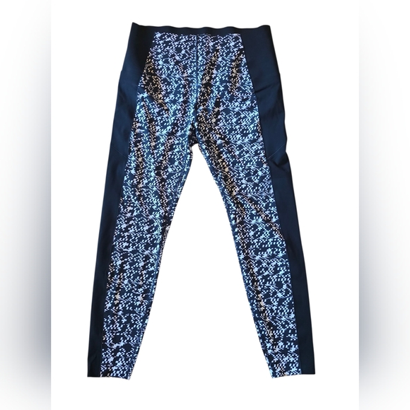 Sweaty Betty Pants - Sweaty Betty Power Full Length Leggings Black & White Print Size 16 EUC